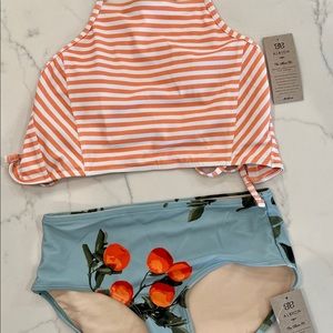 Albion Fit Peachy Keen Switchback Swimsuit